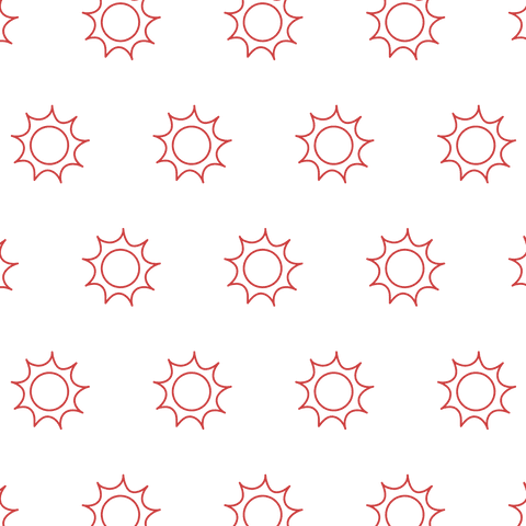 red suns seamless pattern on transparent background - Download Free Stock Videos Pikwizard.com