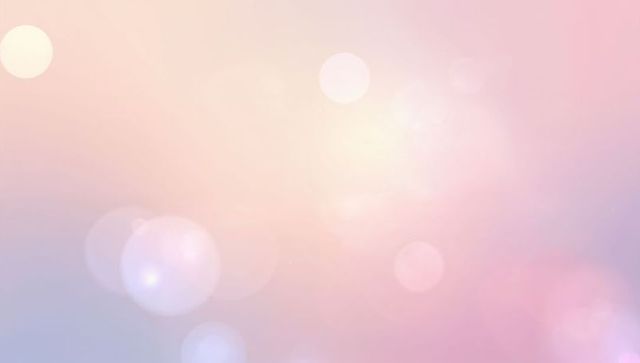 Dreamy Pastel Bokeh Gradient Glowing Lens Flare Background for Soft Ambient Design
