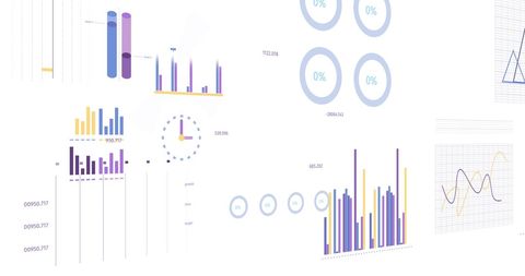 Abstract Financial Data and Statistics Visualization Concept - Download Free Stock Images Pikwizard.com