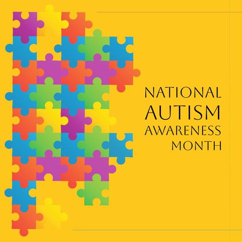 colorful puzzle animation for autism awareness month - Download Free Stock Templates Pikwizard.com