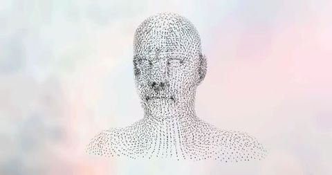 digital human face model representing medical technology - Download Free Stock Images Pikwizard.com