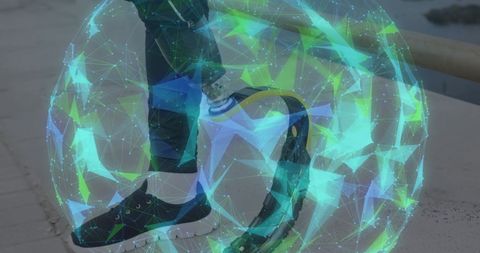 Innovative Technology Sur surrounds Runner with Sports Prosthetic - Download Free Stock Images Pikwizard.com