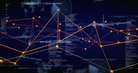 Global Financial Data Networks and Connections - Download Free Stock Images Pikwizard.com