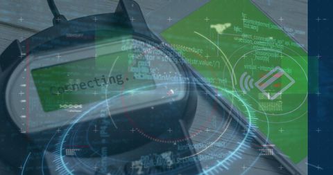 Data Processing and Contactless Payment Technology Integration - Download Free Stock Images Pikwizard.com