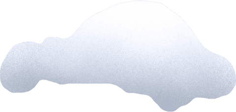 Transparent Winter Season Snow Figurative Design Concept