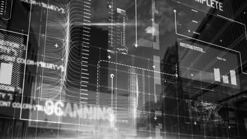 Digital Financial Data Analysis Over Urban Skyline