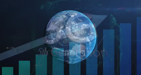 Global Business Data Graphics with Advancing Technology