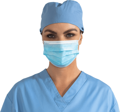 Transparent Medical Professional Wearing Mask and Scrubs - Download Free Stock Videos Pikwizard.com