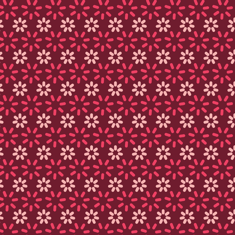 seamless floral pattern on dark red transparent background - Download Free Stock Videos Pikwizard.com