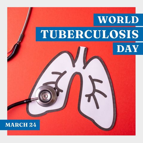 World tuberculosis day healthcare awareness concept