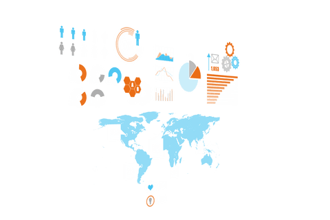 interactive digital icons on transparent background vector illustration - Download Free Stock Videos Pikwizard.com