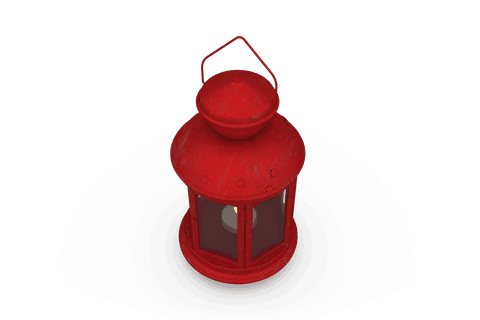 Vintage Red Lantern with Transparent Background and Doctor Motifs - Download Free Stock Videos Pikwizard.com