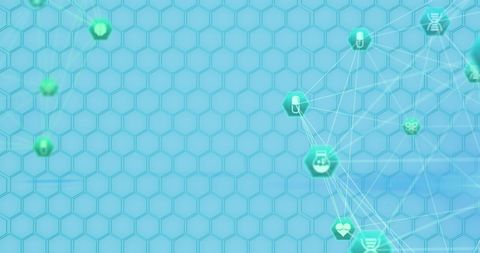 Futuristic Medical Network and Data Visualization - Download Free Stock Images Pikwizard.com