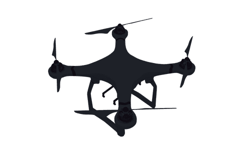 Digital Drone Silhouette on Transparent Background - Download Free Stock Videos Pikwizard.com
