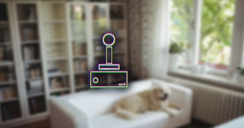 Digital interface concept in home interiors