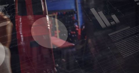 Advanced Data Overlay on Men Training in Gym Environment