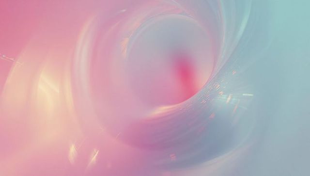 Dreamlike Abstract Vortex with Pastel Gradients in Ethereal Blur