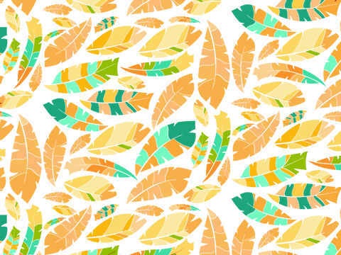 colorful transparent leaves pattern with abstract design - Download Free Stock Videos Pikwizard.com