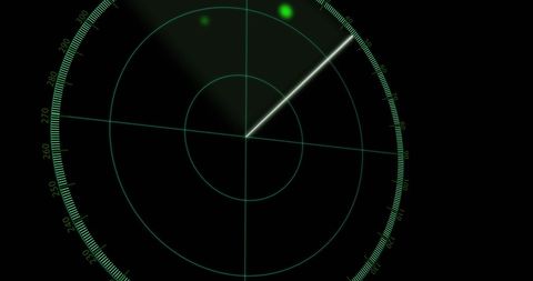 Radar Screen Display with Tracking Dots in Motion - Download Free Stock Images Pikwizard.com