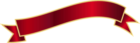 Elegant Red Banner with Gold Edging on Transparent Background - Download Free Stock Videos Pikwizard.com