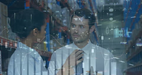 Business Professionals Networking in Industrial Environment