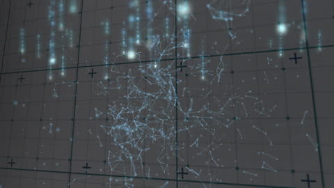 Digital Display of Financial Data with Abstract Connectivity