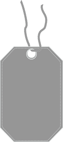 Grey Label with Copy Space on Transparent Background Vector - Download Free Stock Videos Pikwizard.com