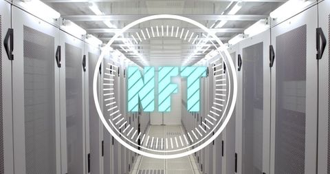 Digital Evolution Concept in Modern Server Room - Download Free Stock Images Pikwizard.com
