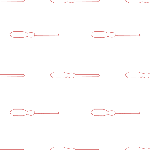 transparent red outline screwdriver pattern for modern backgrounds - Download Free Stock Videos Pikwizard.com
