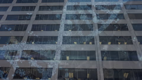 DNA-Based Network Overlapping Modern Office Architecture