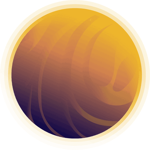 glowing orb with purple and orange swirls on transparent background - Download Free Stock Videos Pikwizard.com