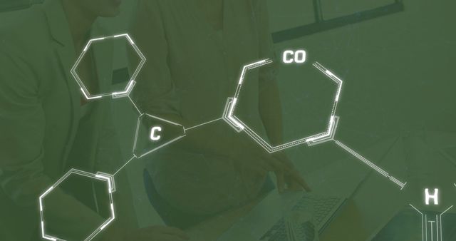 Image of chemical structures and data processing over diverse female scientists - Download Free Stock Photos Pikwizard.com