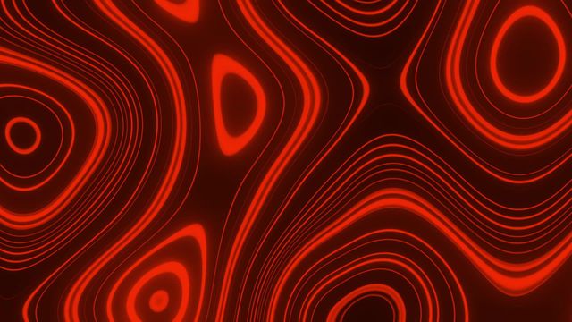 Stylized abstract background featuring red glowing liquid forms on a black canvas. Ideal for digital backgrounds, art projects, technology backgrounds, music videos, website designs, and advertisements.