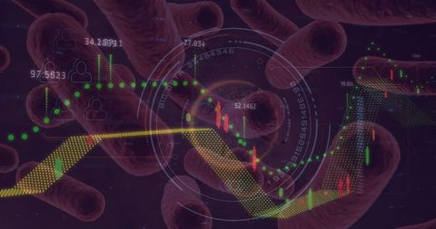 Stock Market Trends Amidst Covid-19 Pandemic Cells - Download Free Stock Images Pikwizard.com