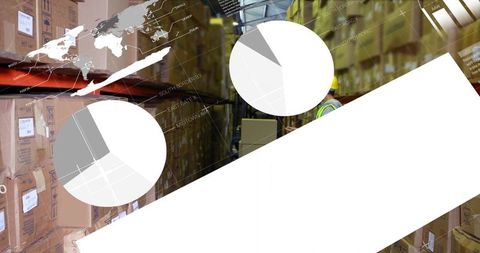 Warehouse Operations with Financial Data Interface Overlay