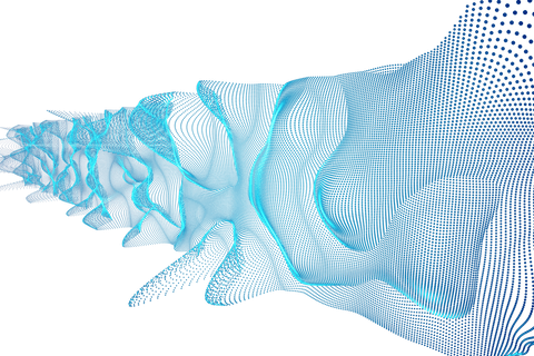 3D Blur Energy Wave Network on Transparent Background - Download Free Stock Videos Pikwizard.com