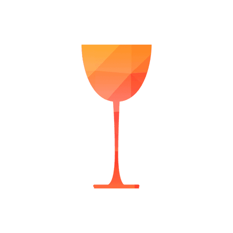 Transparent Mosaic Wine Glass Icon - Download Free Stock Videos Pikwizard.com