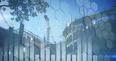 Financial Data Analytics Over a Busy Urban Construction Site