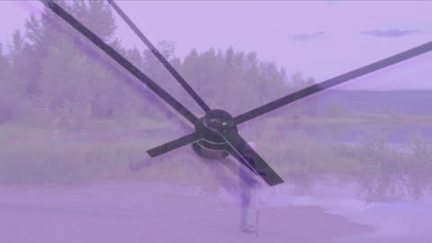 Aerial Time-Lapse of Wind Turbine Construction at Serene Site