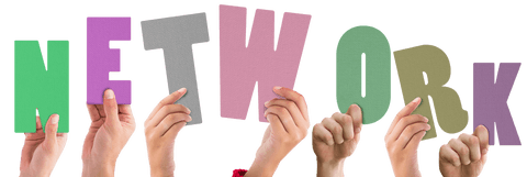 Hands Holding NETWORK Text on Transparent Background - Download Free Stock Videos Pikwizard.com
