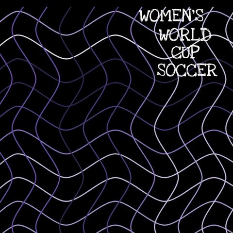 Abstract Dynamic Lines Celebrating Women's Soccer - Download Free Stock Templates Pikwizard.com
