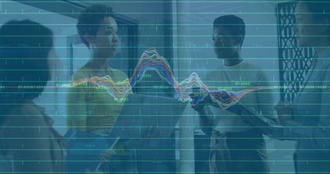 financial analysis and collaboration among diverse business team - Download Free Stock Images Pikwizard.com