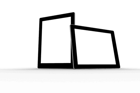 Digital Tablets with Copy Space on Transparent Background - Download Free Stock Videos Pikwizard.com