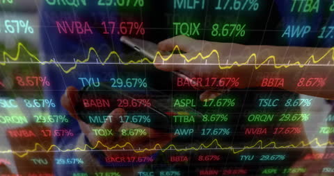 Financial Data Animation and Digital Payment Technology