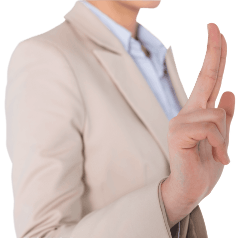 asian businesswoman pointing finger transparent background - Download Free Stock Videos Pikwizard.com