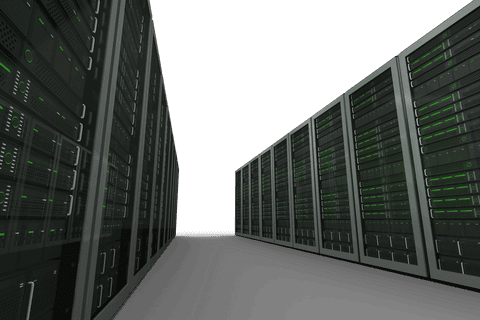 Digital Transparent Server Room with Data Computers - Download Free Stock Videos Pikwizard.com