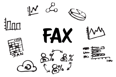 fax text communication icons on transparent background - Download Free Stock Videos Pikwizard.com
