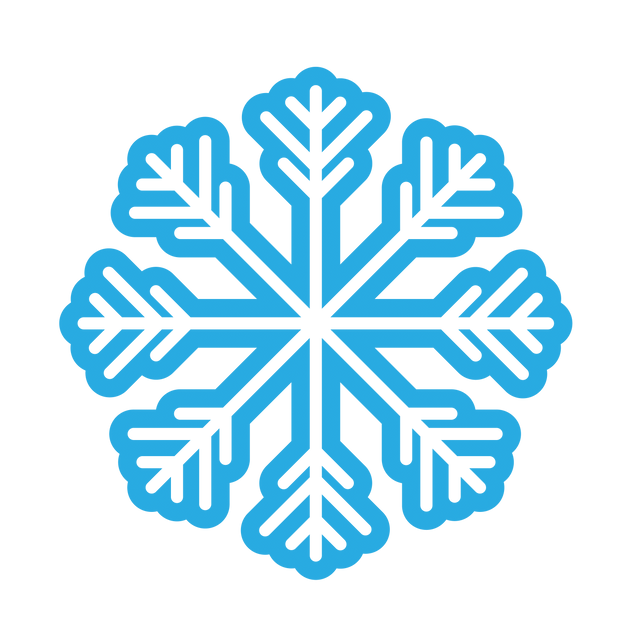 Intricate Transparent Blue Snowflake Icon Design - Download Free Stock Videos Pikwizard.com