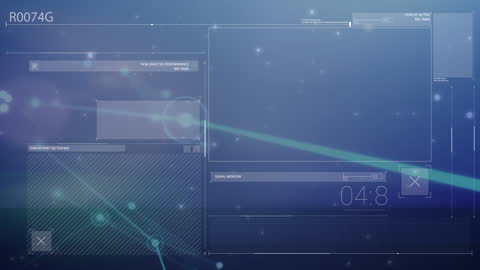 Dynamic Data Processing Digital Interface Concept