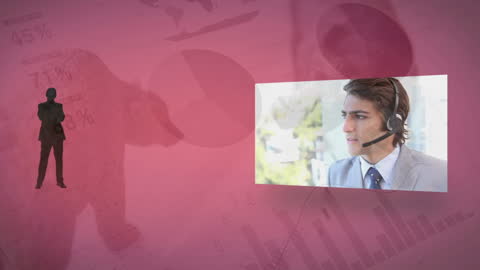 Global Communication Concept with Diverse Professionals